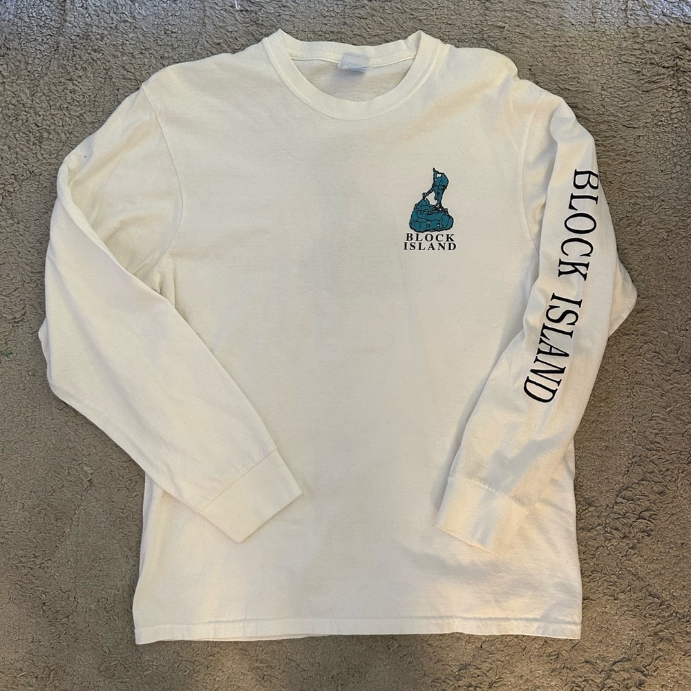 Women’s Long Sleeved Block Island Tee, Size Medium